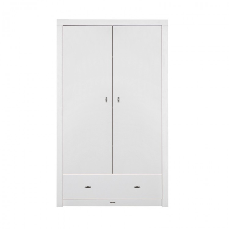 11706165-2 DIAMOND II WHITE Шкаф (2 двери,2 ящика) ц.Белый матовый KIDSMILL