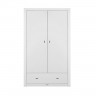 11706165-2 DIAMOND II WHITE Шкаф (2 двери,2 ящика) ц.Белый матовый KIDSMILL