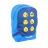 Рюкзак школьный LEGO "FACES" Blue / арт.10048-2006