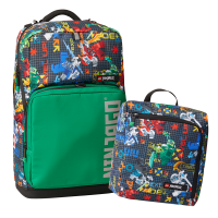 Рюкзак школный LEGO Optimo NINJAGO, Prime Empire с сумкой для обуви / арт. 20213-2203