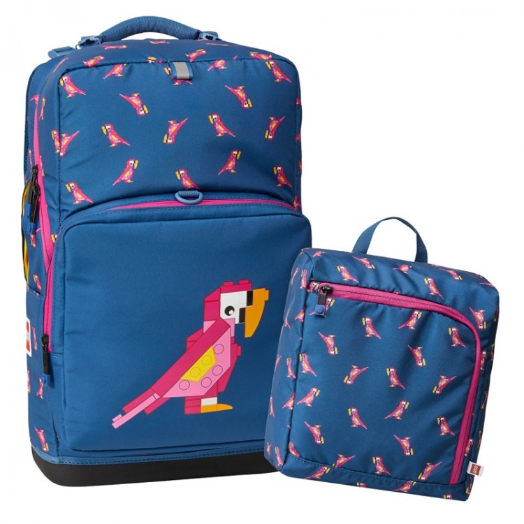 Рюкзак детский LEGO Optimo NINJAGO, Parrot с сумкой для обуви / арт. 20213-2206