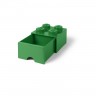 LEGO 40051734 Система хранения 4 зеленый ( 1 выдвижная секция )