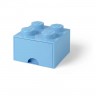 LEGO 40051736 Система хранения 4 голубой ( 1 выдвижная секция ) 