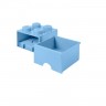 LEGO 40051736 Система хранения 4 голубой ( 1 выдвижная секция ) 