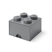 LEGO 40051754 Система хранения 4 серый ( 1 выдвижная секция )