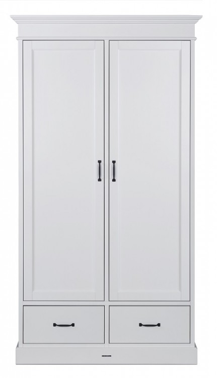 11703953-2 LA PREMIERE II Шкаф (2 двери, 2 ящика) ц.Белый KIDSMILL