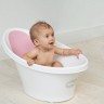 54946 SHN-PPB-WPK Ванночка для купания малыша с мягкой спинкой и фиксатором Shnuggle ц. Белый/Розовый