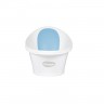 54953 SHN-PPB-WBL Ванночка для купания малыша с мягкой спинкой и фиксатором Shnuggle ц.Белый/Голубой
