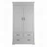 11703063-1 Savona white (с орнаментом) Шкаф (2 двери, 3 ящика) ц.Белый KIDSMILL