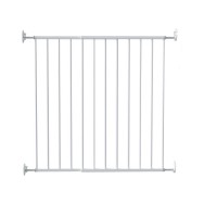 SC101-01-01 Ворота безопасности металлические (68-106 см), ц. Белый / SAFETYHOME
