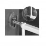 SC101-01-01 Ворота безопасности металлические (68-106 см), ц. Белый / SAFETYHOME