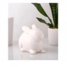 83070 Керамическая копилка "Зайка", ц.Белый, Pearhead (Кролик)