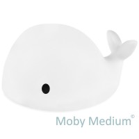 1185027 Ночник китенок Flow Moby medium ц.Белый  