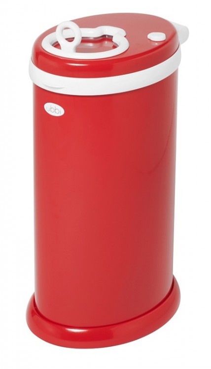 10012 Накопитель для использованных подгузников ц.Красный UBBI