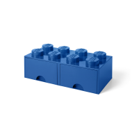 LEGO 40061731 Система хранения 8 синий ( 2 выдвижные секции)