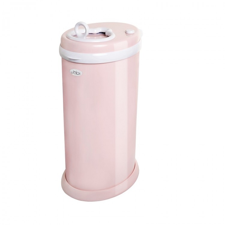 10031 Накопитель металлический для использованных подгузников, ц.Пудрово-розовый(Blush Pink),UBBI