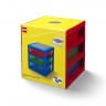 LEGO  40950001 Система хранения 3 ящика STORAGE RACK красный 