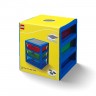 LEGO 40950002 Система хранения 3 ящика STORAGE RACK  синий 
